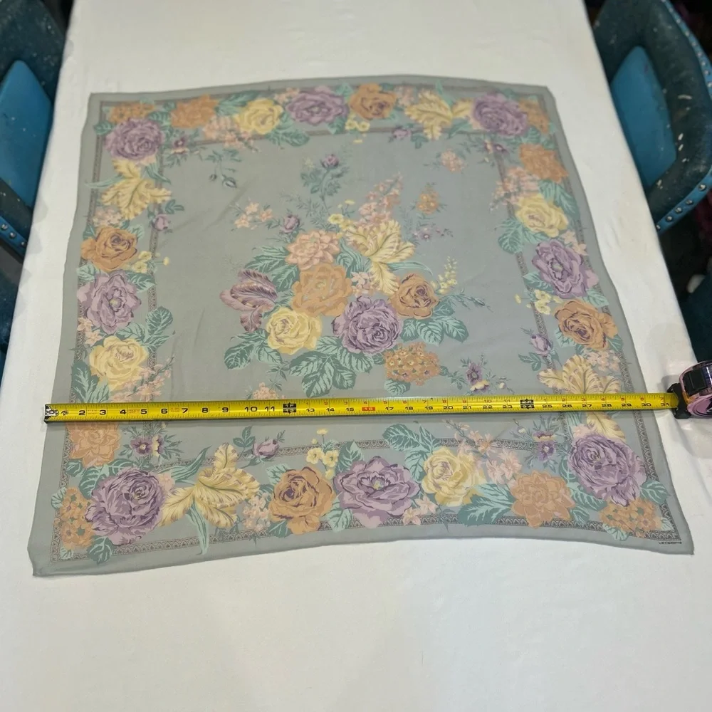 80s Floral Wallpaper Scarf